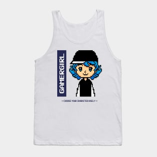 Gamer girl 8-bit Tank Top